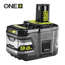 RYOBI ONE + 18V LlITHIUM-ION HIGH ENERGY 9 Ah BATTERY RB18L90 RYOBI ONE+ ΜΠΑΤΑΡΙΑ 18V 9Ah Li-Ion HIGH ENERGY RB18L90